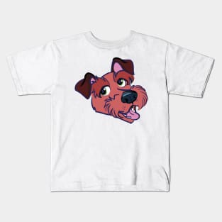 Mutt Dog Design Kids T-Shirt